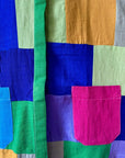 Halo Halo Patchwork Sleeveless Shirt