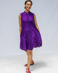 Aubergine Sleeveless Dress