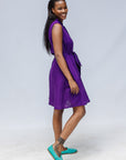 Aubergine Sleeveless Dress