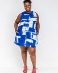 Do the Wave Reversible Patchwork Shift Dress