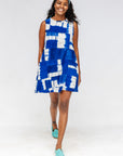 Do the Wave Reversible Patchwork Shift Dress