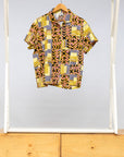 Chasma Relaxed Patchwork Short Sleeved Shirt