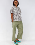 Collective Memory Relaxed Patchwork Short Sleeved Shirt
