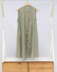 Sage Sleeveless Dress