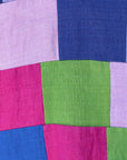 Berry Blast Patchwork Sleeveless Shirt