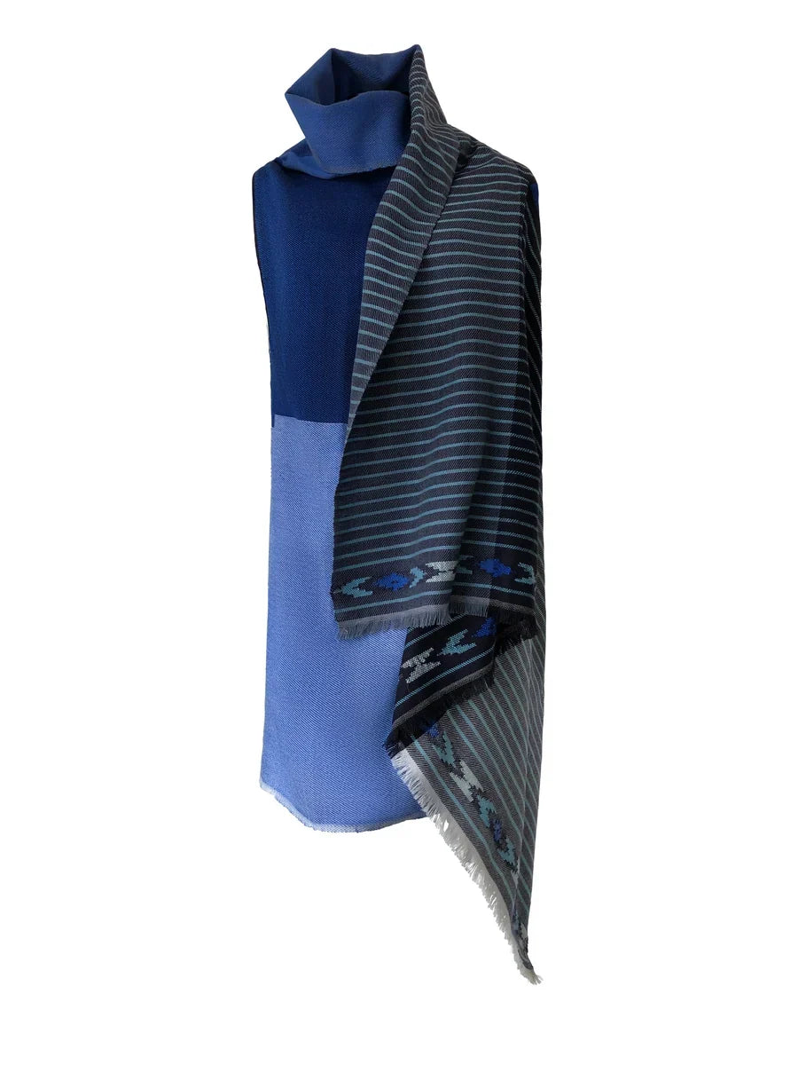 Julahas Light Wool Fusion Blue Cape