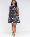 Callisto Patchwork Shift Dress