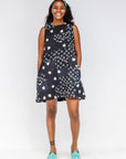 Callisto Patchwork Shift Dress