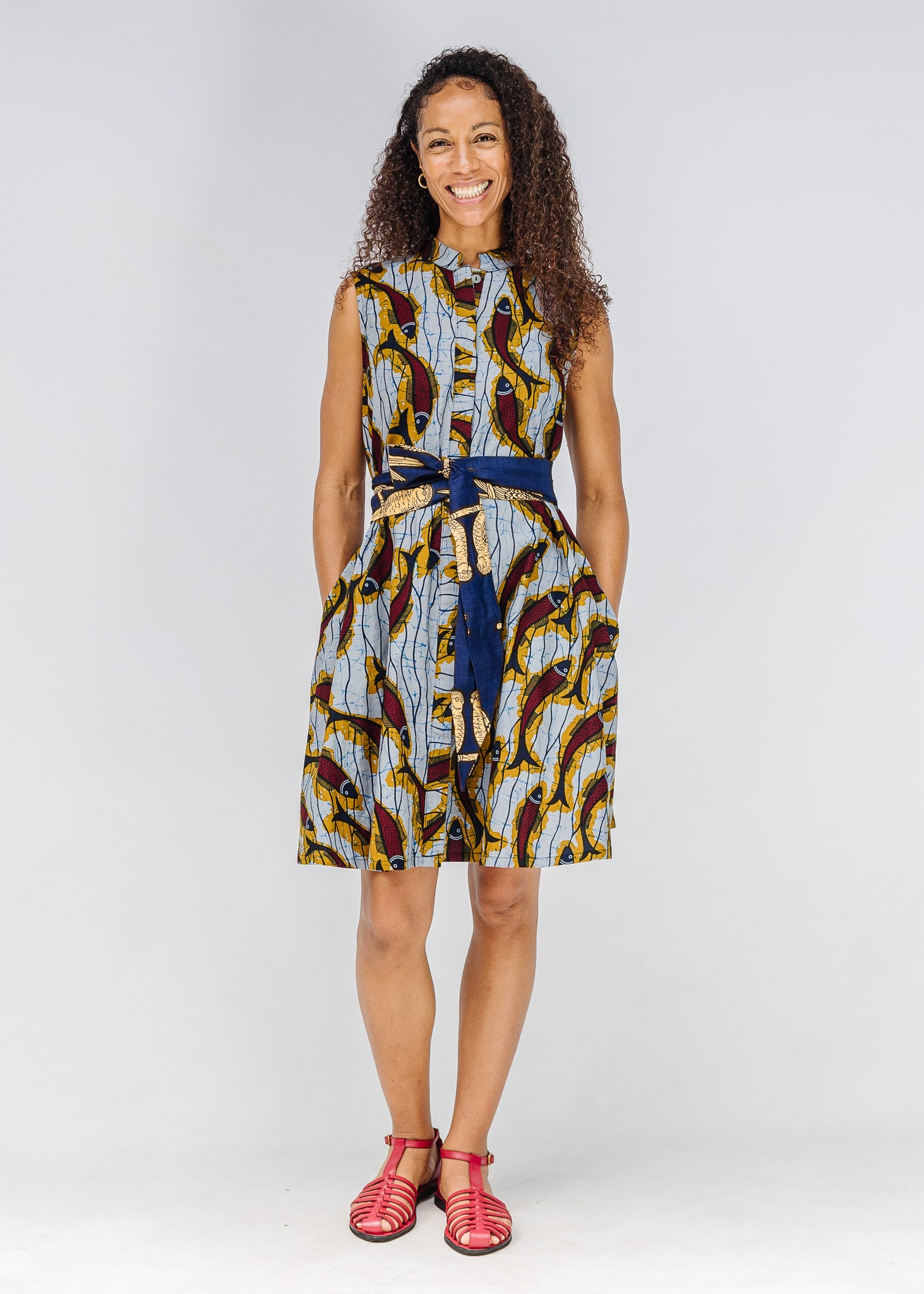 Off the Hook Sleeveless Dress