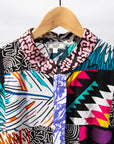 Patchwork Sleeveless Shirt
