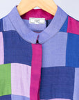 Berry Blast Patchwork Sleeveless Shirt